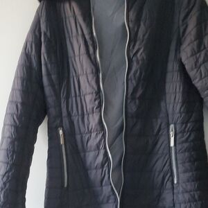Women's Black Quilted Jacket